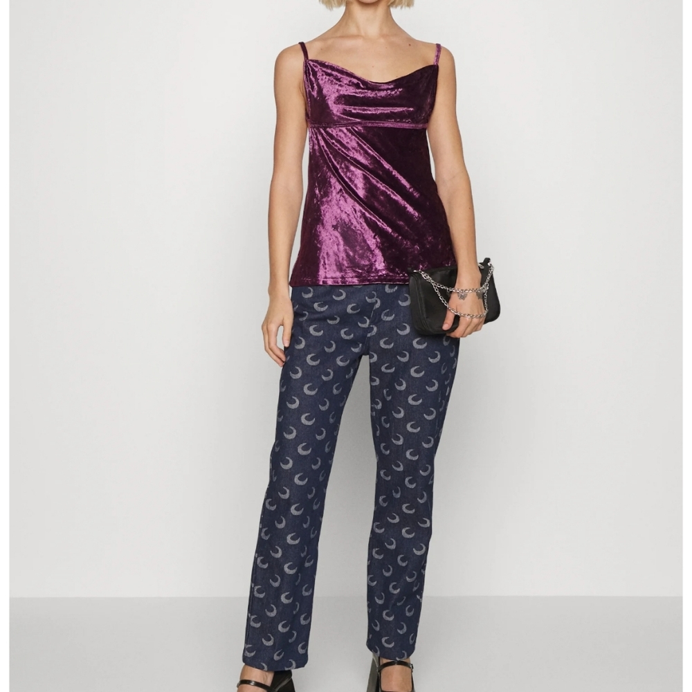 NWT: FREE PEOPLE; ALL NIGHT VELVET TUNIC. - Picture 2 of 7